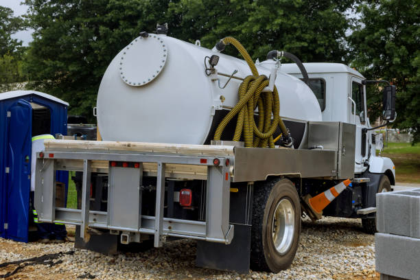 Portable restroom solutions in Harvey, ND